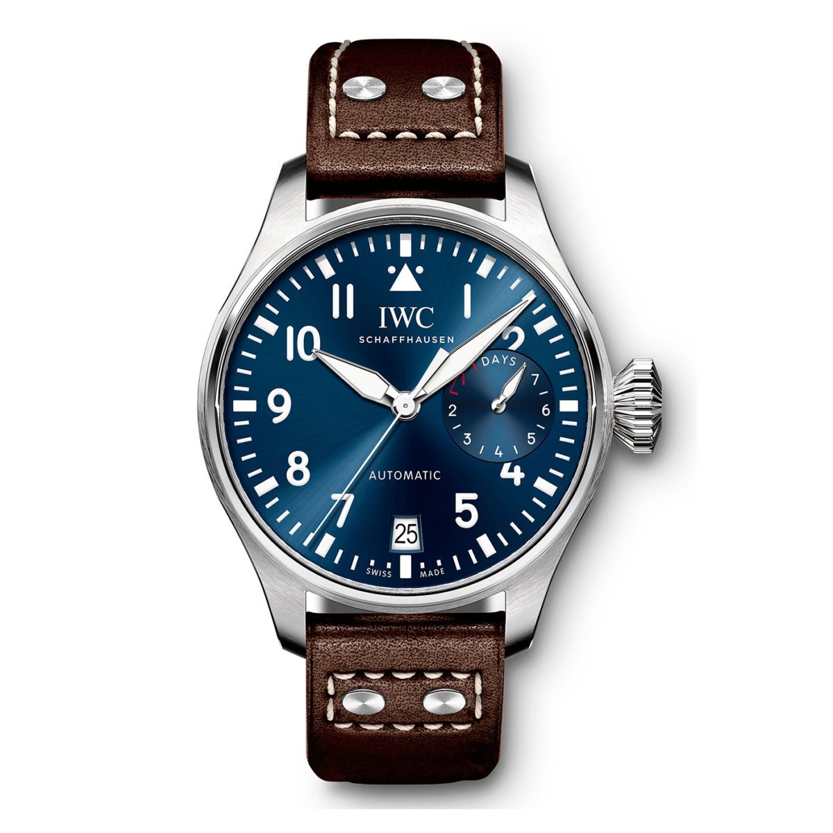 Iwc big best sale pilot thickness