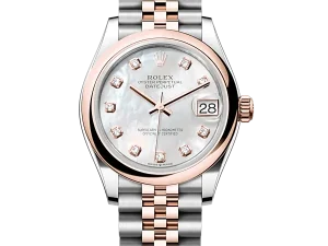Rolex Datejust 31 Steel & Rose Gold 278241 Mother-of-Pearl Diamond Jubilee Chronologie