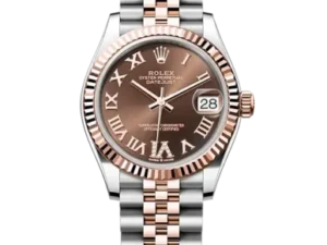 Rolex Datejust 31 Steel & Rose Gold 278271 Chocolate Roman VI Jubilee Chronologie