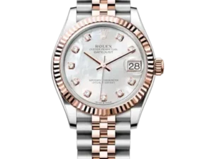 Rolex Datejust 31 Steel & Rose Gold 278271 Mother-of-Pearl Diamond Jubilee Chronologie