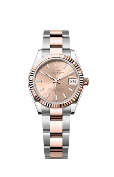Rolex Datejust 31 Steel & Rose Gold 278271 Rose Index Oyster Chronologie Rolex Datejust 31 Steel & Rose Gold 278271 Rose Index Oyster Chronologie