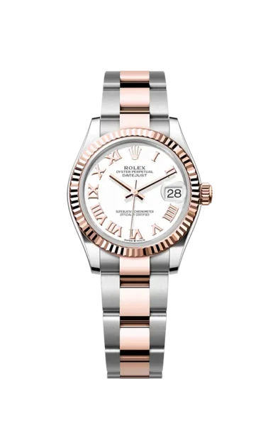 Rolex Datejust 31 Steel & Rose Gold 278271 White Roman Oyster Chronologie Rolex Datejust 31 Steel & Rose Gold 278271 White Roman Oyster Chronologie