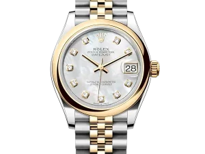 Rolex Datejust 31 Steel & Yellow Gold 278243 Mother-of-Pearl Diamond Jubilee Chronologie