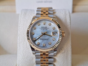 Rolex Datejust 31 Steel & Yellow Gold 278273 Mother-of-Pearl Diamond Jubilee Chronologie