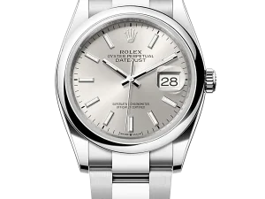 Rolex Datejust 36 126200 Silver Index Oyster Chronologie