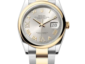 Rolex Datejust 36 Steel & Yellow Gold 126203 Silver VI IX Roman Jubilee Chronologie