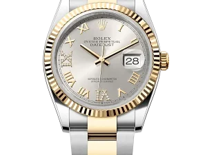 Rolex Datejust 36 Steel & Yellow Gold 126233 Silver VI IX Roman Oyster Chronologie