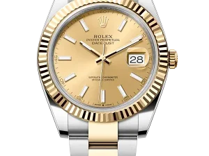 Rolex Datejust 41 Steel & Yellow Gold 126333 Champagne Index Oyster Chronologie