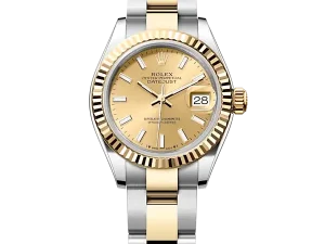 Rolex Lady Datejust 28 Steel & Yellow Gold 279173 Champagne Index Oyster Chronologie