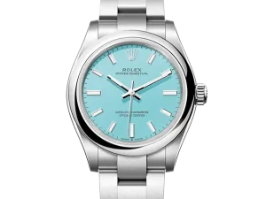 Rolex Oyster Perpetual 31 277200 Turquoise Blue Chronologie