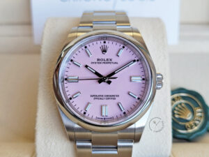 Rolex Oyster Perpetual 36 126000 Candy Pink Chronologie 1