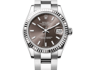 Rolex Datejust 31 Steel & White Gold 278274 Dark Grey Index Oyster Chronologie