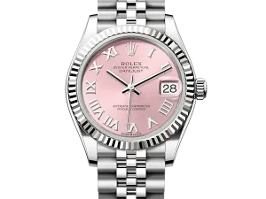 Rolex Datejust 31 Steel & White Gold 278274 Pink Roman Jubilee Chronologie