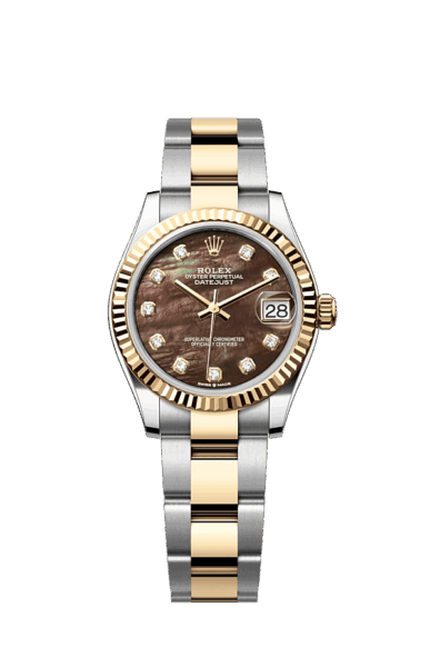 Rolex Datejust 31 Steel & Yellow Gold 278273 Black Mother-of-Pearl Diamond Oyster Chronologie Rolex Datejust 31 Steel & Yellow Gold 278273 Black Mother-of-Pearl Diamond Oyster Chronologie