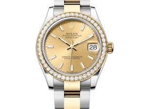 Rolex Datejust 31 Steel & Yellow Gold 278383RBR Champagne Index Oyster Chronolgie