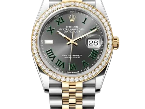 Rolex Datejust 36 Steel & Yellow Gold 126283RBR Slate Roman Jubilee Chronologie