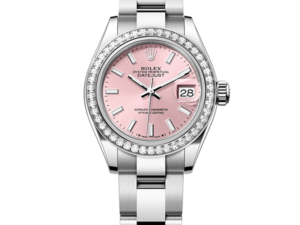 Rolex Lady Datejust 28 Steel 279384RBR Pink Index Oyster Chronologie
