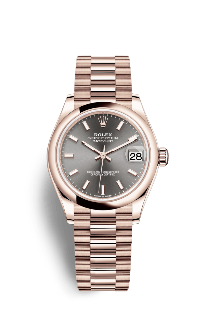 eikona_1 Rolex Datejust 31 Everose Gold 278245 Slate Index President - Image 1