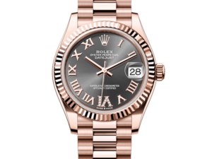 Rolex Datejust 31 Everose Gold 278275 Slate VI Roman President Chronologie