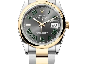 Rolex Datejust 36 Steel & Yellow Gold 126203 Slate Roman Oyster Chronologie