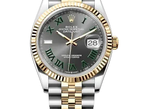 Rolex Datejust 36 Steel & Yellow Gold 126233 Slate Roman Jubilee Chronologie