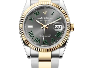 Rolex Datejust 36 Steel & Yellow Gold 126233 Slate Roman Oyster Chronologie