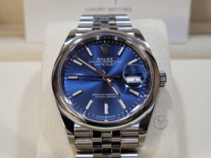 Rolex Datejust 36 126200 Blue Index Jubilee Chronologie (1)