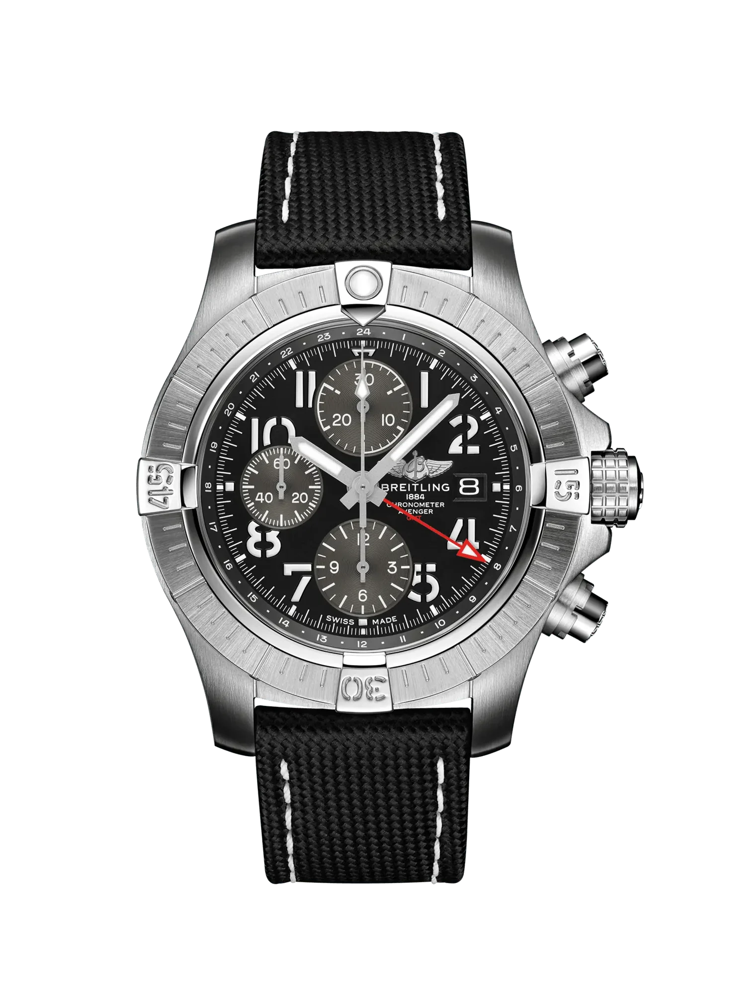 Breitling Avenger Chronograph GMT 45mm Ref. A24315101B1X1 Chronologie Breitling Avenger Chronograph GMT 45mm Ref. A24315101B1X1 Chronologie