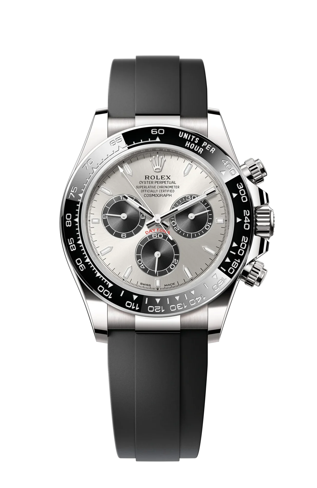 Rolex Cosmograph Daytona White Gold 126519LN Steel Black Index