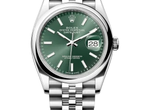 Rolex Datejust 36 126200 Mint Green Index Jubilee