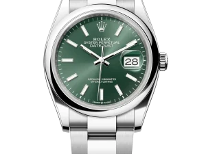 Rolex Datejust 36 126200 Mint Green Index Oyster Chronologie